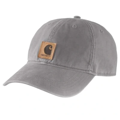 Afbeelding van Carhartt Canvas 100289 Pet Asphalt Grijs Petten