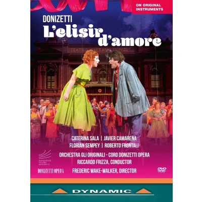 Afbeelding van Caterina Sala, Javier Camarena, Florian Sempey Donizetti: L&#039;Elisir D&#039;Amore (DVD)