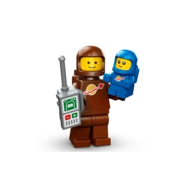 Afbeelding van LEGO Verzamelfiguren serie 24 bruine astronaut en Spacebaby 71037
