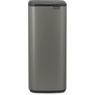 Afbeelding van Brabantia Bo Touch Bin Prullenbak 30 l Platinum