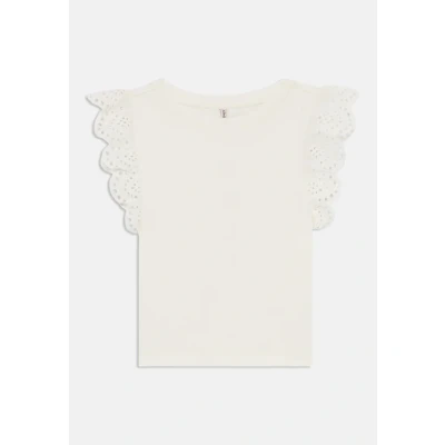Afbeelding van ONLY Girls Kogdrea LIFE Top voor kinderen, Maat: 110/116, Cloud dancer