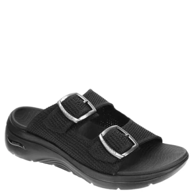 Afbeelding van Skechers Go Walk Arch Fit 2.0 Zandal C Dames Sandalen Zwart