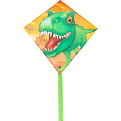 Afbeelding van Invento Eenlijnskindervlieger Mini Eddy T Rex 40 x cm
