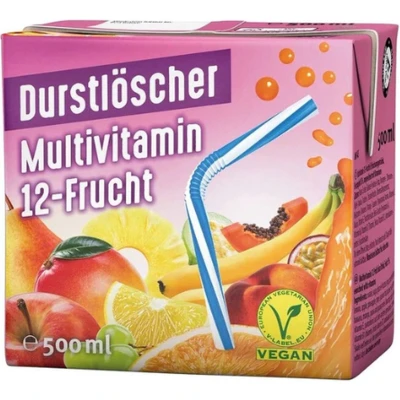 Afbeelding van Dorstlesser Vruchtensap Multivitamin 12 Vruchten 12x500 ml
