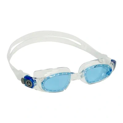 Afbeelding van Aquasphere Mako 2 Zwembril Volwassenen Blue Lens Transparant/Blauw