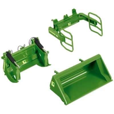Afbeelding van Wiking Accessoireset voorlader, set A JD groen 1:32