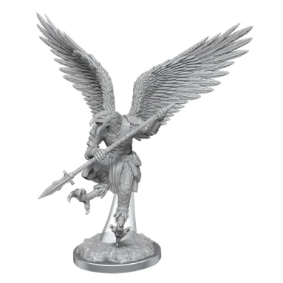 Afbeelding van Dungeons &amp; Dragons Nolzur&#039;s Prachtige ongeverfde figuren Aarakocra Fighters W17