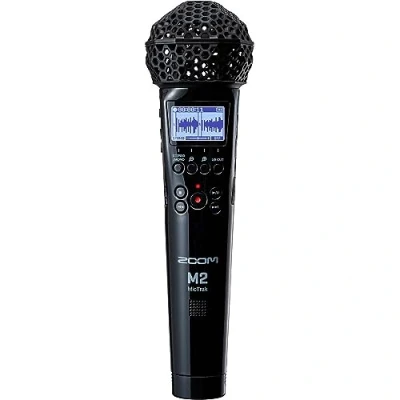 Image de Enregistreur audio au format Microphone Zoom à 2 pistes 32 Bits M2 MicTrak Noir