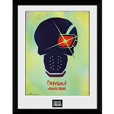 Afbeelding van SUICIDE SQUAD Collector Print 30X40 Deadshot Skull