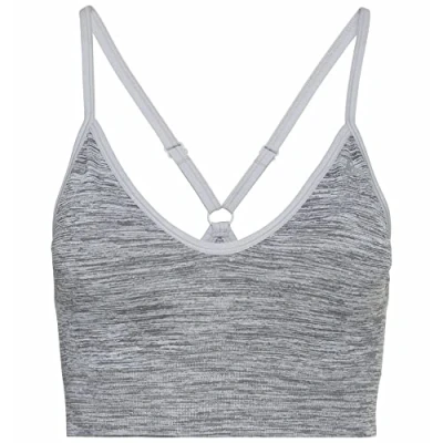 Afbeelding van ODLO Padded Seamless Sports BRA Sportbh met Light support, Dames, Maat: XS, grey