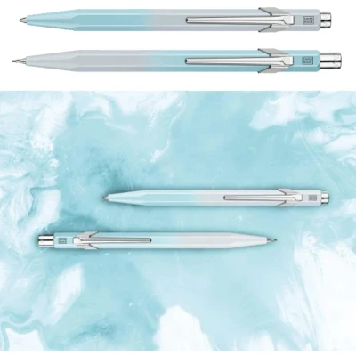 Afbeelding van Caran d&#039;Ache Blue Lagoon 849 duo balpennen