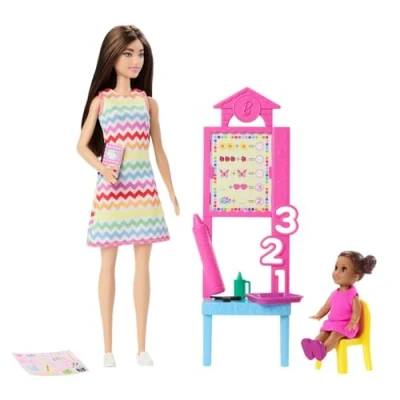 Afbeelding van Barbie Lerares Pop