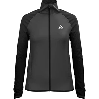Afbeelding van Odlo Zeroweight Hybrid Damesjas, zwart.