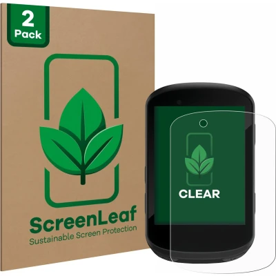 Afbeelding van ScreenLeaf Screenprotector voor Garmin Edge 530 Duurzame schermbescherming Folie Beschermfolie transparant (2 Stuks)
