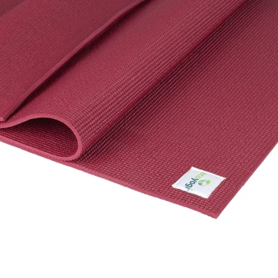 Afbeelding van Ecoyogi Classic yoga mat 200 cm Bordeaux