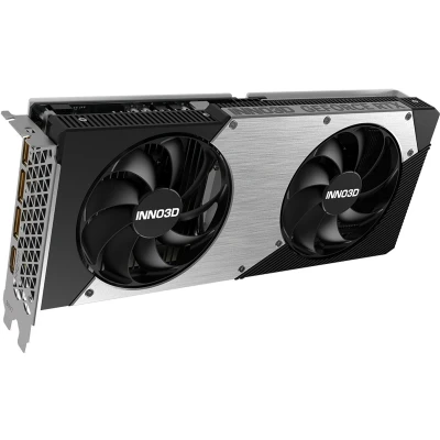 Afbeelding van INNO3D NVIDIA GeForce RTX 5060 TWIN X2 OC Videokaart 8GB GDDR7 PCIe 5.0 1x HDMI 2.1 3x DisplayPort
