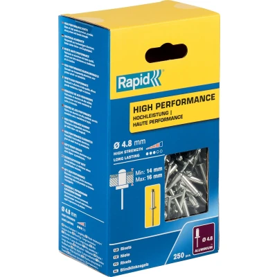 Afbeelding van High Performance blindklinknagels 4,8x20mm 250 st Box