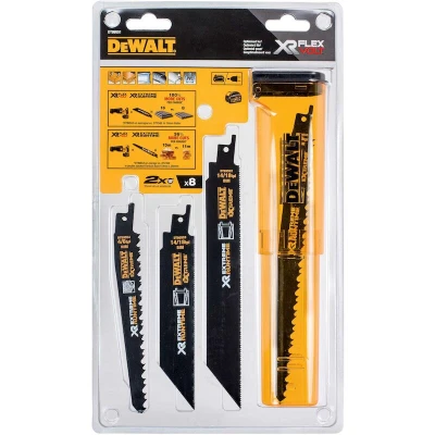 Image de DEWALT DT99551 QZ Jeu de lames scie alternative Extreme Runtime 8 pièces