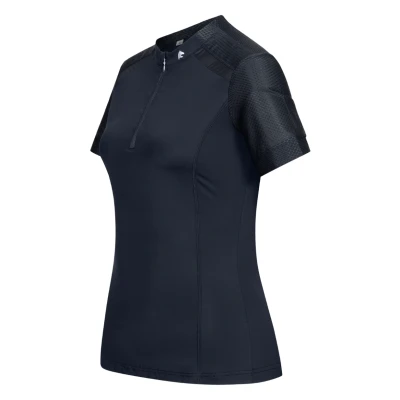 Image de Waldhausen T Shirt Nancy Manches Courtes Bleu profond XS