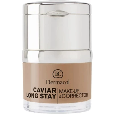 Afbeelding van Dermacol caviar Long Stay &amp; Make Up corrector lasting with extracts of and advanced 30 ml 3 Nude