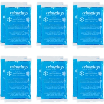 Afbeelding van Relaxdays, Pijnpleisters + Spiercrèmes, 12x koelkussen (12 x, 1230 g)