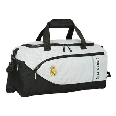 Afbeelding van Schoudertas Safta Wit Zwart 50 x 25 cm