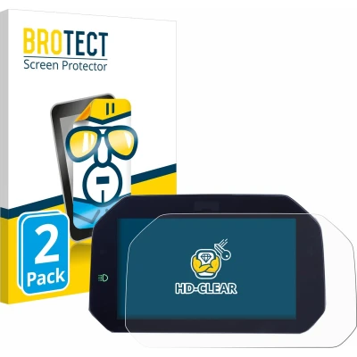 Afbeelding van BROTECT Screenprotector voor BMW R 1300 GS TFT 6.5&quot; Folie Beschermfolie transparant (2 Stuks)
