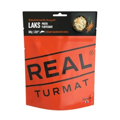 Afbeelding van Real Turmat DryTech Outdoor romige zalmmaaltijd met pasta