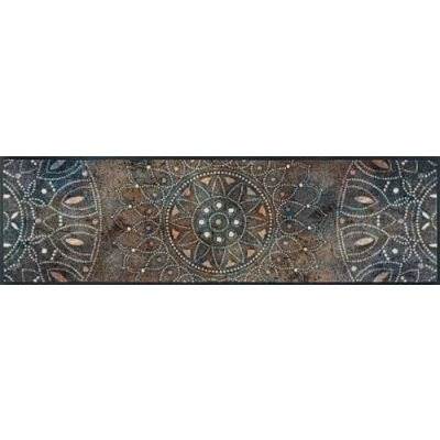 Afbeelding van wash+dry Madhana Deurmat, 35 x 120 cm, voor binnen en buiten, wasbaar, meerkleurig
