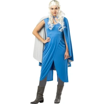 Afbeelding van Funidelia Daenerys Targaryen Game of Thrones kostuum voor dames, Khaleesi &amp; Targaryen, volwassenen en accessoires Halloween, carnaval feesten, maat L