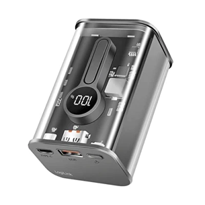 Afbeelding van LogiLink PA0306 Accupack 10000 mAh Li ion Transparant