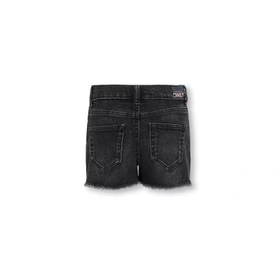 Afbeelding van Kids ONLY zomer jeans short meisjes zwart Kogrobyn