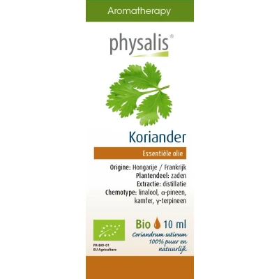 Afbeelding van Aromatherapy Essentiële Oliën Koriander Olie 10 ml