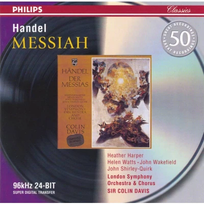 Afbeelding van Philips 50 Handel: Messiah / Sir Colin Davis, London SO &amp; Chorus et al