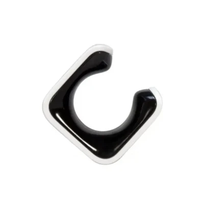Afbeelding van Clug Roadie Fiets Clip voor de muur Wit/Zwart