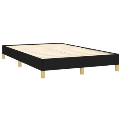 Afbeelding van Bedframe stof zwart 120x190 cm