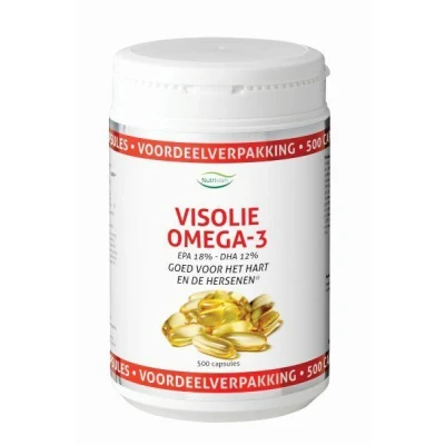 Afbeelding van Nutrivian Visolie Omega 3 Voordeelverpakking Capsules