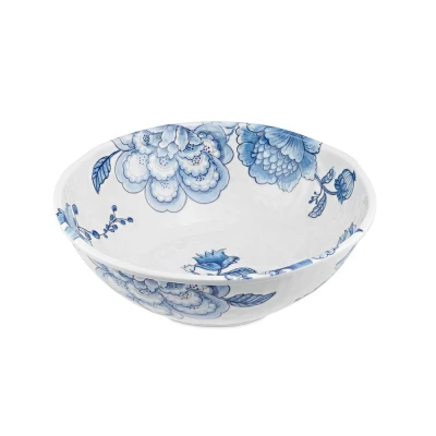 Afbeelding van Rose&amp;tullipani Salade Bowl 28 Cm Ev2 Wit Melamine