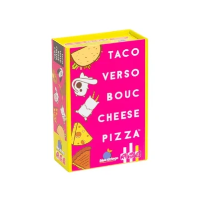 Afbeelding van Blue Orange Taco Verso Bouc Cheese Pizza Ideaal gezelschapsspel Voor plezier met familie of vrienden &#039;s avonds 2 tot 8 spelers Sfeer en snelheidsspel Kaartspel Vanaf jaar