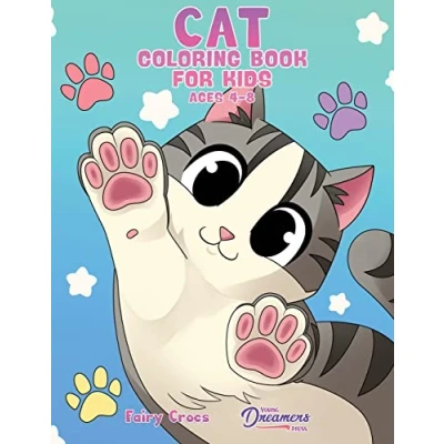 Afbeelding van Cat Coloring Book for Kids Ages 4 8