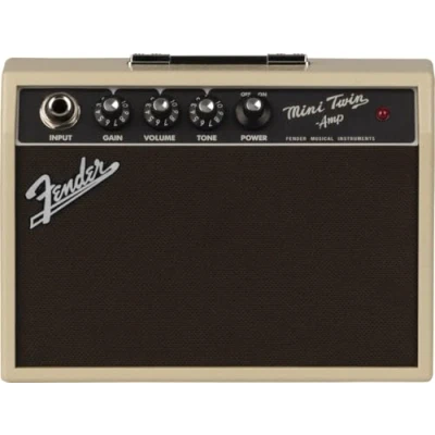 Afbeelding van Fender Mini &#039;65 Twin Amp, blond