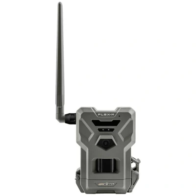 Afbeelding van Spypoint FLEX M Wildcamera 28 Mpix Geluidsopnames, 4G beeldoverdracht, GSM module Grijs groen (mat)