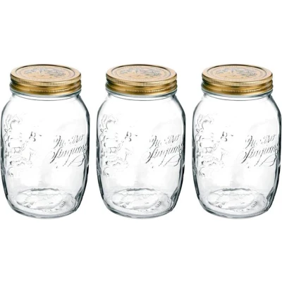 Afbeelding van Bormioli Rocco Quattro Stagioni bokaal 1 liter Set 3