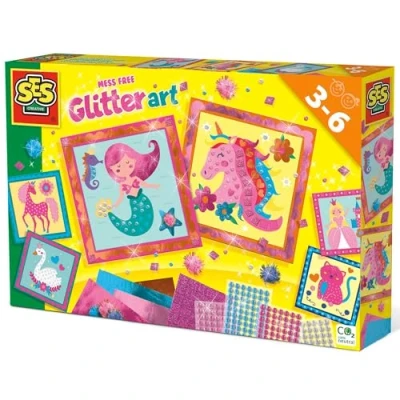 Afbeelding van Ses 14645 Knoeivrije Glitter Kunst