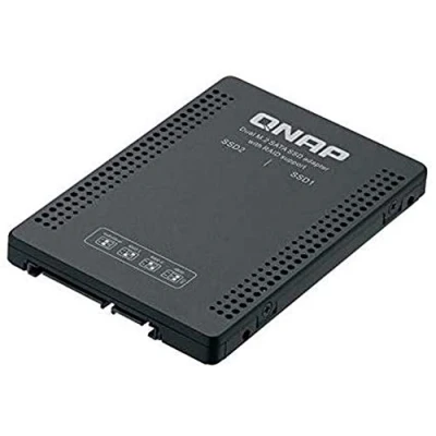 Image de QNAP QDA A2MAR Boîtier RAID interne 25&quot; vers 2 x M.2 0 1 JBOD SATA 6Gb/s