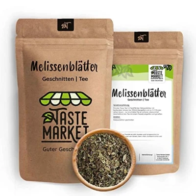 Afbeelding van 500 g melisseblaadjes gedroogde melisse thee, melisshee, marketing