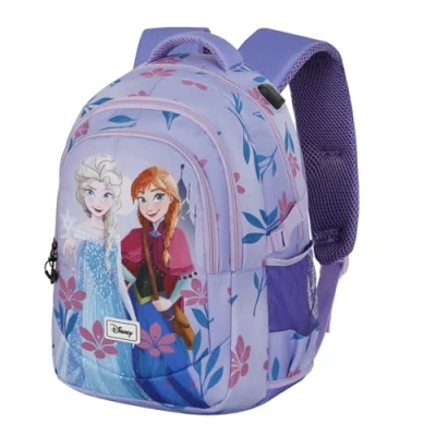 Afbeelding van Karactermania Frozen 2 Paarse hardlooprugzak PLUS Lieve Disney