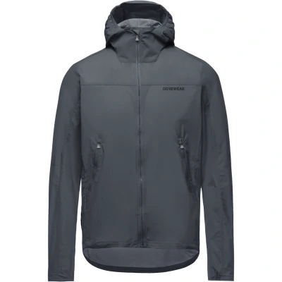 Afbeelding van Gore Fernflow Wind Hooded Jacket maat L Grijs