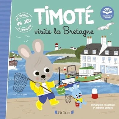 Afbeelding van TIMOTE VISITE LA BRETAGNE (+ QR CODE)