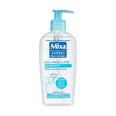 Afbeelding van MIXA Reinigingswater Kalmerend Zeer gevoelige en reactieve huid 200ml (verpakking kan variëren)
